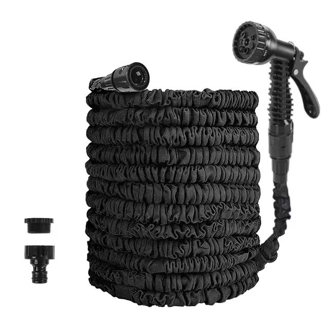 Expandable Magic Hose with High-Pressure Water Gun – 7 Spray Functions for Car Wash & Garden Watering