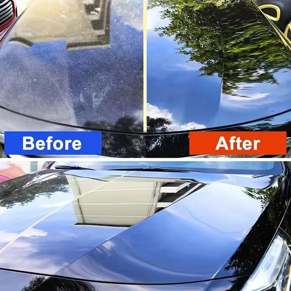 3-in-1 Car Ceramic Nano Coating Liquid – Nano Crystal Hydrophobic Polish & Paint Protection Agent